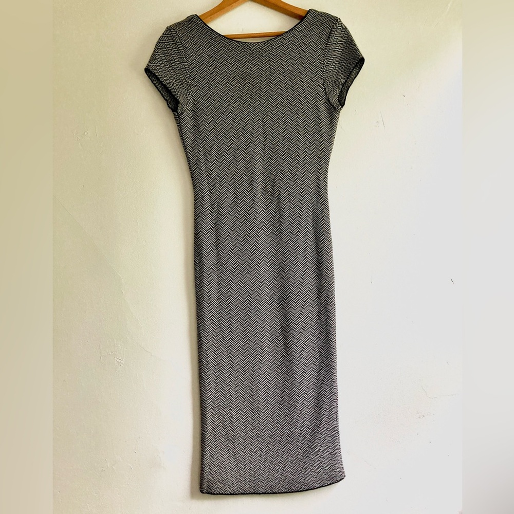 Zara knit form dress